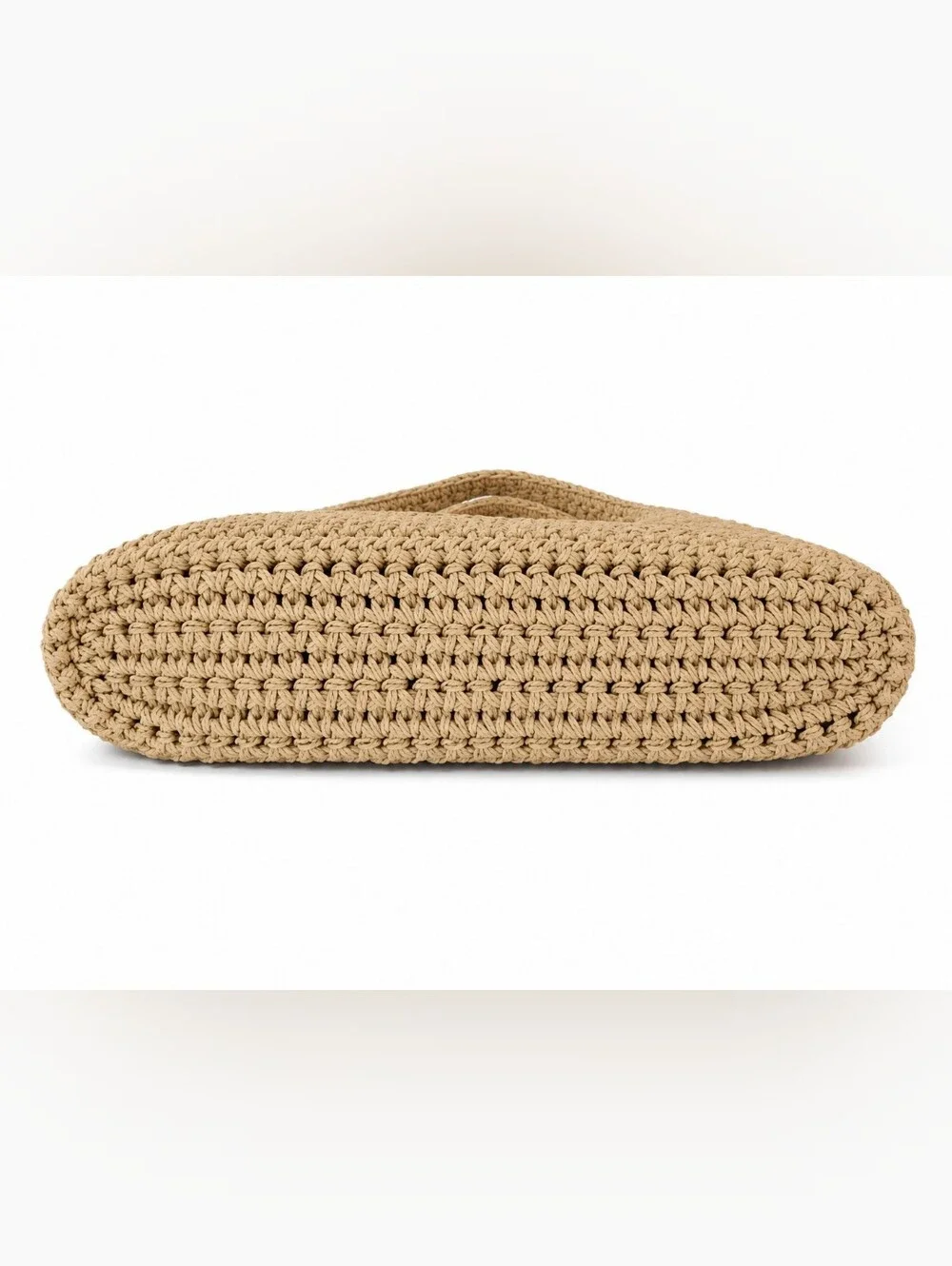 Woven Raffia Slouchy Hobo Bag